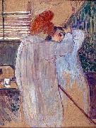 Two Women in Nightgowns, Henri de toulouse-lautrec